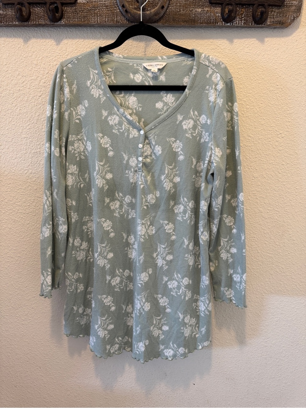 Laura Ashley Long Sleeve Nightgown